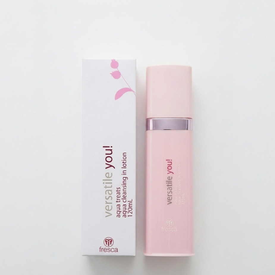 versatile you! アクア クレンジング イン ローション 《拭き取りクレンジング/化粧水》