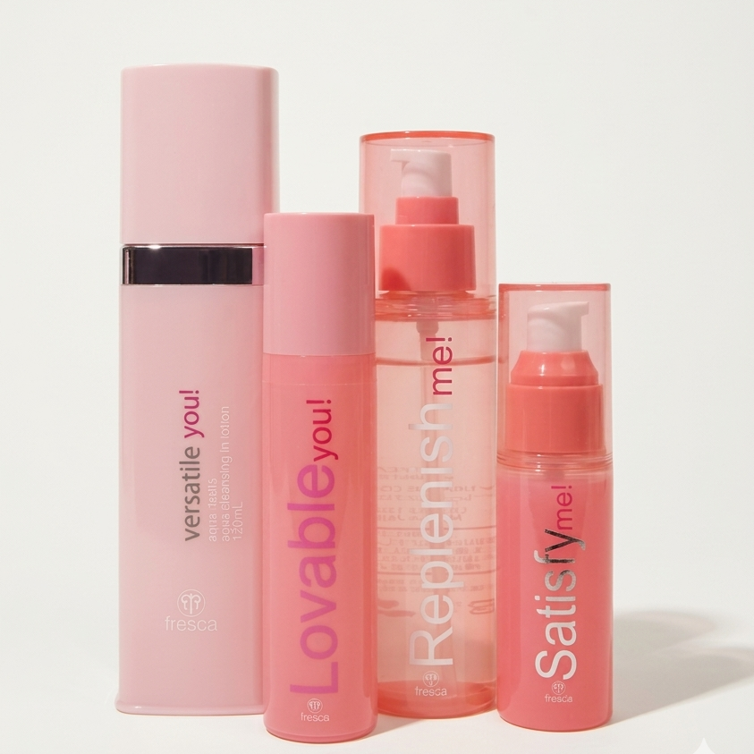Tone Up Kit！《拭き取りクレンジング・化粧水・美容液・美容液inクリーム》