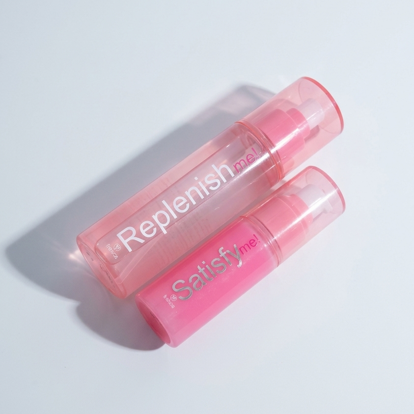 replenish me! & satisfy me! 《化粧水＆美容液》