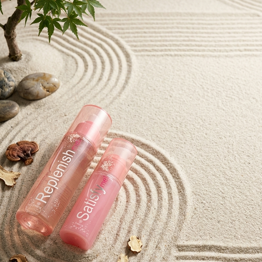 replenish me! & satisfy me! 《化粧水＆美容液》